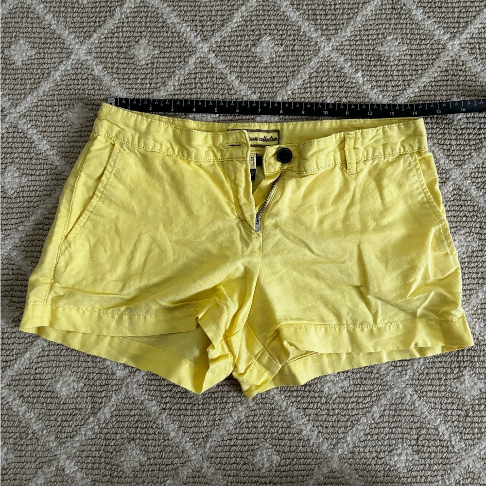 Linen shorts